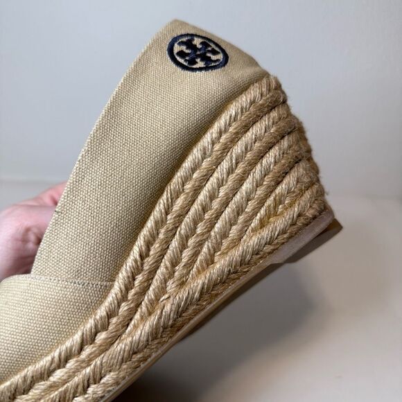 Tory Burch Filipa Wedge Espadrille Size 8 - Picture 10 of 15